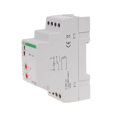 Temperature controller without probe DIN rail mounting contact: 1NO/NC 230V AC - temperature range 4÷30°C