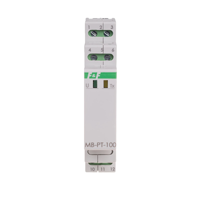 Temperaturmessumformer mit MODBUS RTU-Ausgang für PT-100 ohne Sonde