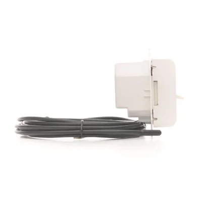 Temperaturregler mit externem Sensor (Modul) 16A 230V weiß