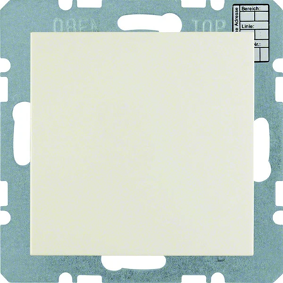 Temperaturregler ohne manuelle Steuerung mit Universalschnittstelle, mit eingebautem BCU Creme B. Square