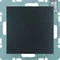 Temperaturregler ohne manuelle Steuerung mit Universalschnittstelle, mit eingebauter BCU Anthrazit B.1/B.3/B.7 Glas