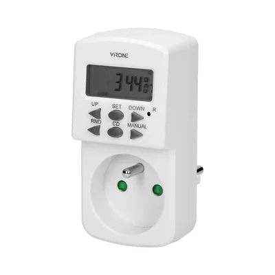 Temporizador electrónico MINI, 10 programas