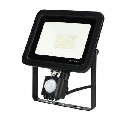 Tenký LED reflektor 30W/230V 6400K PIR C06-MHS-30W-64-PIR