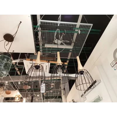 TERATA 3 Závěsné svítidlo, černé