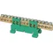 Terminal block 15 holes green low base