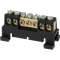 Terminal block 7 holes black low base