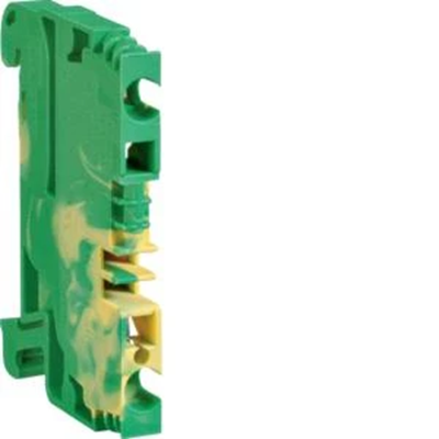 Terminal block, PE, 2.5mm2, 2-way