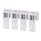 Terminal cover, knockout, 4-pole