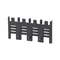 Terminal cover, knockout, 4-pole