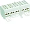 Terminal de derivación de 5 polos 2x25/2x16mm²
