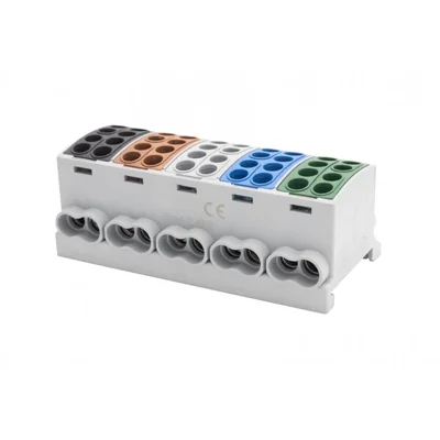 Terminal HLK 5x100A-2 (1x25,1x16 / 1x25,1x16) (3L+N+PE) IP20