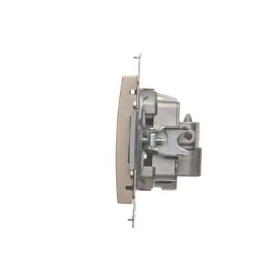 Terminal R-TV antenna socket for pass-through sockets (module) gold (metallic)