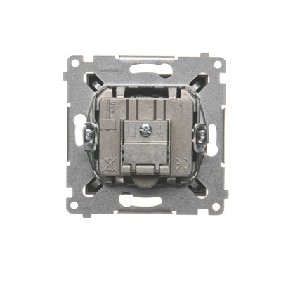 Terminal R-TV antenna socket separated (module), anthracite (metallic)