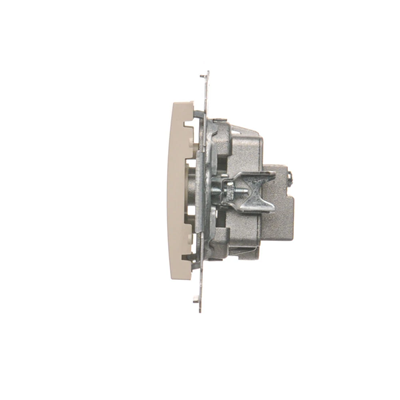 Terminal R-TV antenna socket separated (module), cream