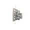 Terminal R-TV antenna socket separated (module), gold (metallic)