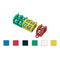 Terminal strip 5x4mm2 red