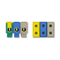 Terminal strip WLZ 35P Green-yellow