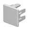 Terminale listello 25X25 WDK RAL 9010 bianco