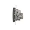 Terminale R-TV-SAT presa antenna (modulo) antracite (metallizzato)