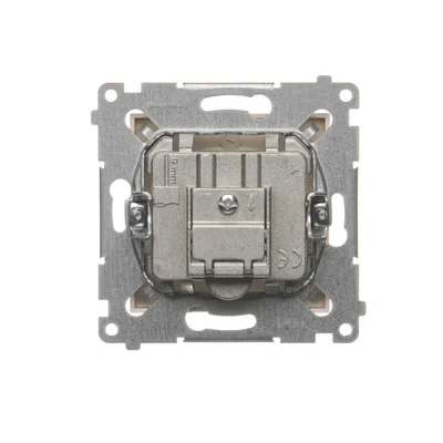 Terminale R-TV-SAT presa antenna (modulo) crema