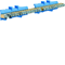 Terminales neutros1x25+11x16+13x10