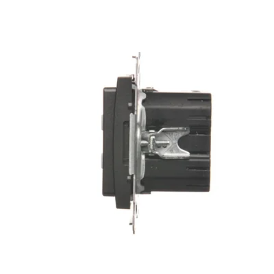 Termostato digital con sensor de temperatura interno (módulo), antracita (metálico)