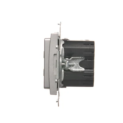 Termostato digitale con sensore di temperatura interno (modulo), argento (metallizzato)