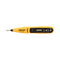 Tester, voltage tester 12-250V, 50-500Hz, battery-free yellow-black