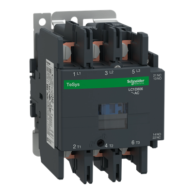 TeSys D AC3 contattore di potenza 80A 3P 1NO 1NC bobina 230VAC terminali a vite