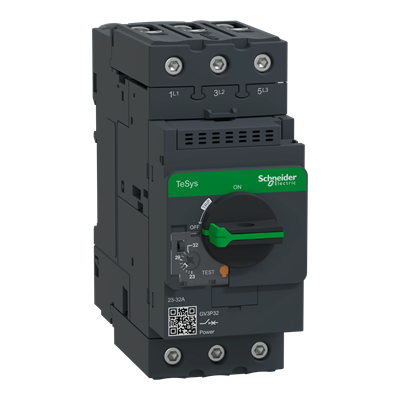 TeSys GV3P magnetothermal motor circuit breaker rotary drive 32A box terminals