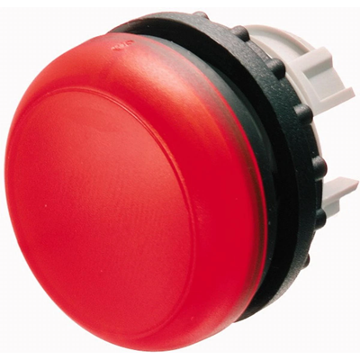 Tête de lampe de signalisation plate, rouge, M22-L-R