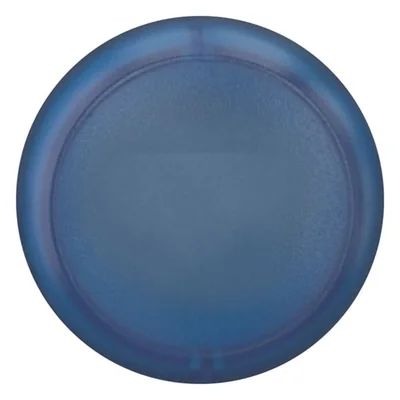 Tête de voyant plate, bleue, M22-L-B