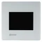 TFT wifi thermostat with built-in air and cable sensor, white