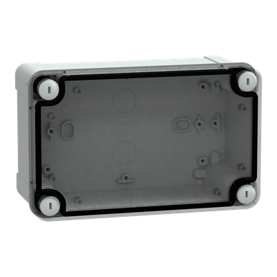 THALASSA Universal box made of ABS, transparent cover 192x121x87mm
