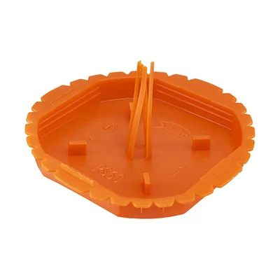 The signaling cover with the so-called "whiskers" (for flush-mounted boxes)