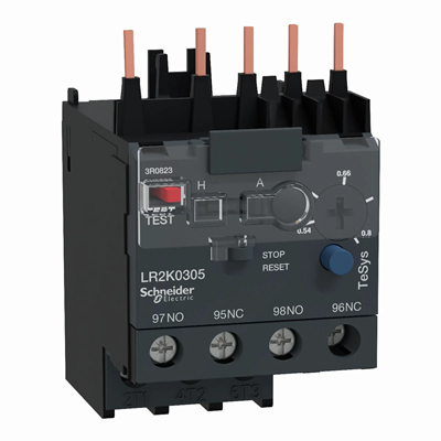 Thermal overload relay 0.54-0.8A, LC1/LP1