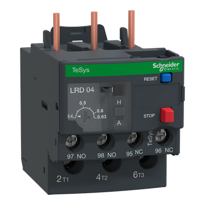 Thermal overload relay TeSys LRD 0.4-0.63A box terminals