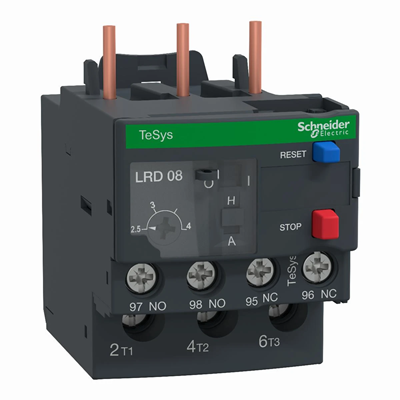 Thermal overload relay TeSys LRD 2.5-4A screw terminals