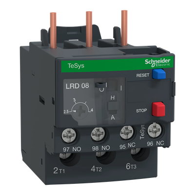 Thermal overload relay TeSys LRD 2.5-4A screw terminals