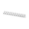 Thermoplastic threaded terminal block 6mm2 12 tracks