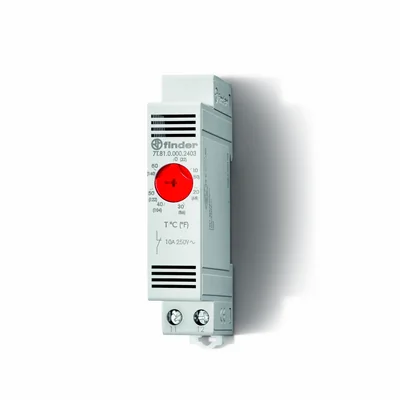 Thermostat pour armoire, chauffage 0...+60°C, 10A