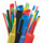 Thin wall heat shrink tubing, standard +105 °C, regular, mixed color-mix of 5 colors RC 6.4/3.2x1-RM