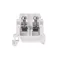 Threaded connector ZG-G10 white color 50 pcs.