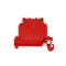 Threaded coupling ZG-G4 red color 50 pcs.