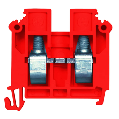 Threaded rail connector, 16 mm2, TS 32,35, 1 channel, 50 pieces.