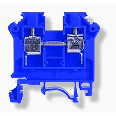 Threaded rail connector 6 mm2 TS 35 1 channel.