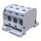 Threaded rail connector Al/Cu 87360 SIMBLOCK gray