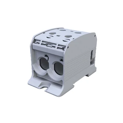 Threaded rail connector Al/Cu 87520 SIMBLOCK gray