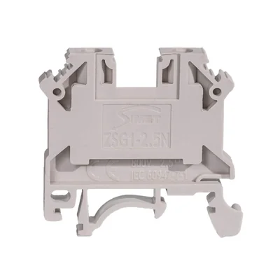 Threaded rail connector, NEW series, 2.5 mm2, TS 32.35, 1 track, 50 pcs.