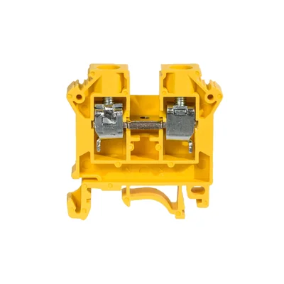 Threaded rail connector ZSG1-10.0Nz yellow